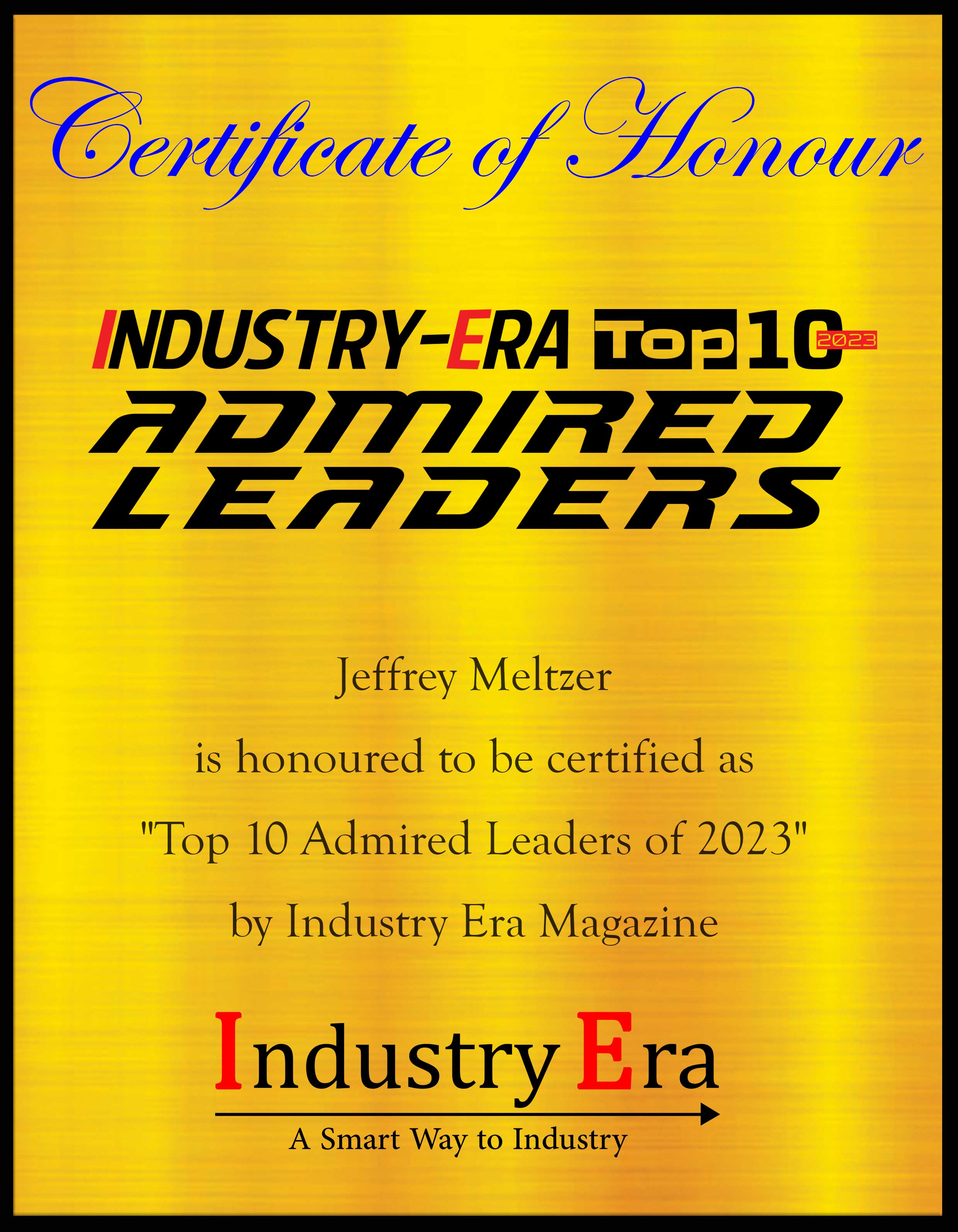 Jeffrey Meltzer, President of Applied Ergonomics