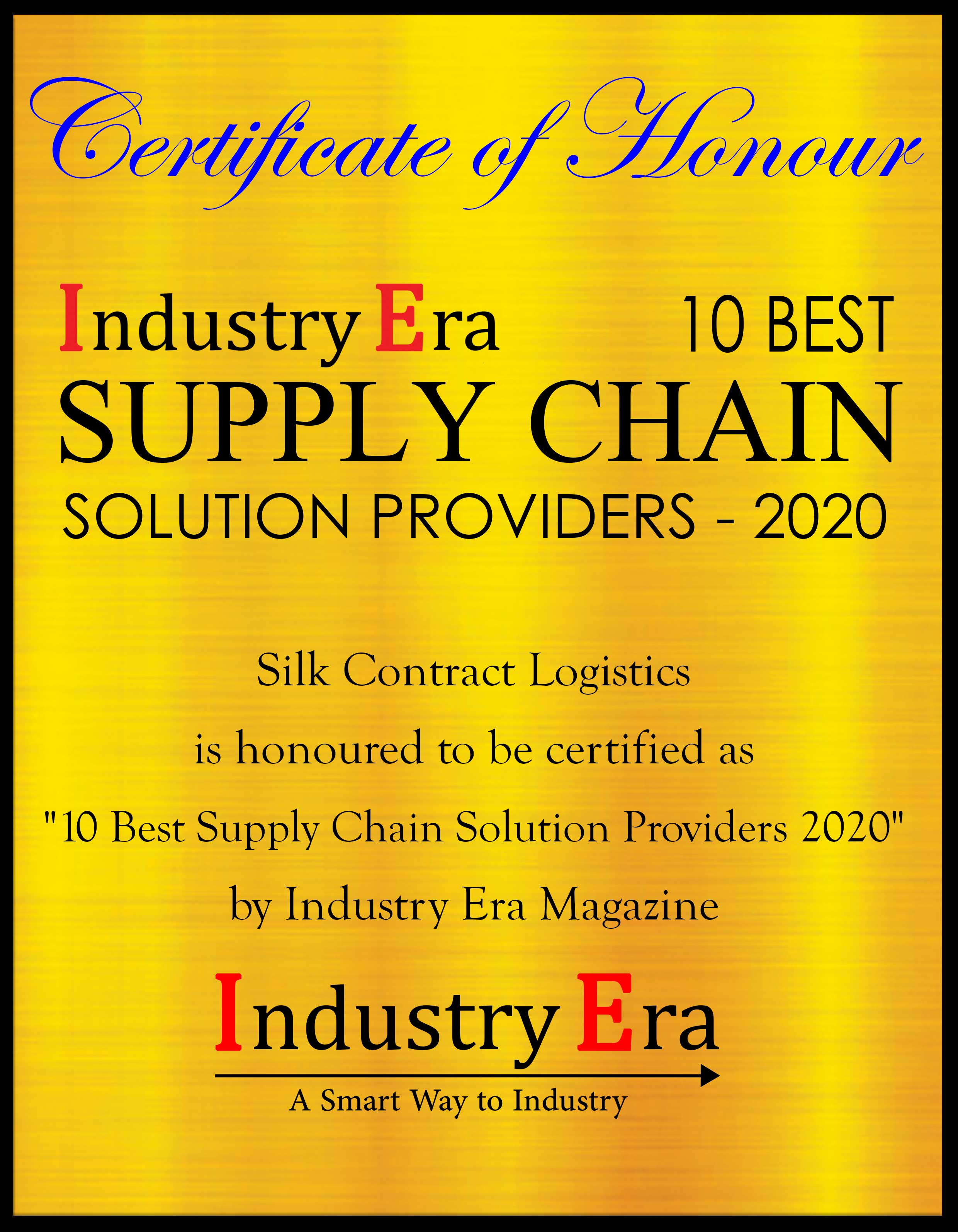 Brendan Boyd & John Sood, Co-Founders & Executive Directors of Silk Contract Logistics Certificate