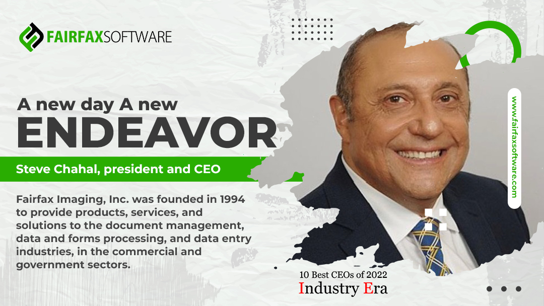 Steve Chahal, president and CEO of Fairfax Software, 10 Best CEOs of ...