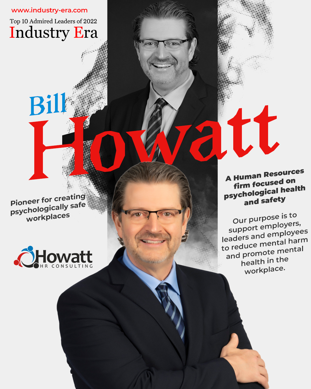 Bill Howatt, Founder & CEO of Howatt HR Consulting, Top 10 Admired