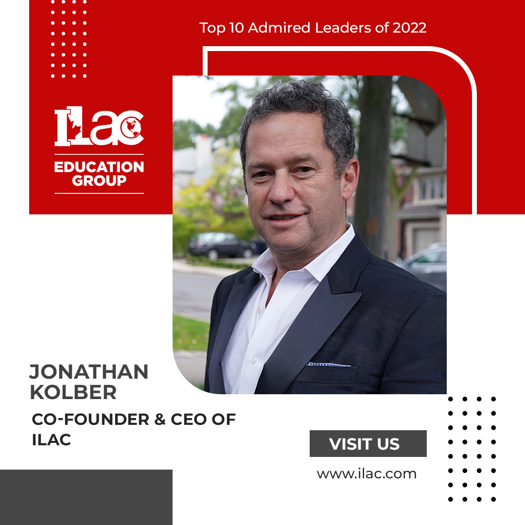 Jonathan Kolber, CoFounder & CEO of ILAC, Top 10 Admired Leaders of