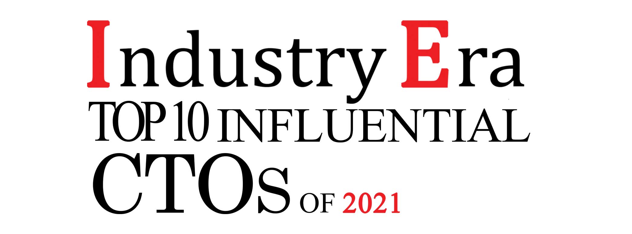 Top 10 Influential CTOs of 2021 Logo