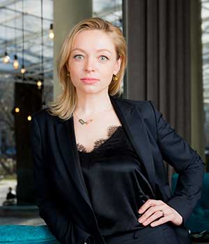 Jekaterina Stuge CFO & COO Amber Beverage Group profile