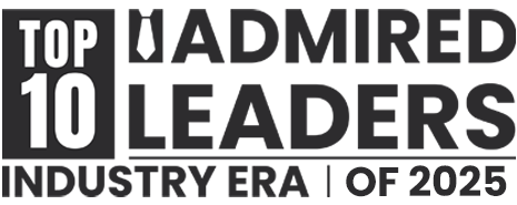 Top 10 Admired Leaders of 2025 Logo
